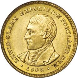 1905 G$1 Lewis and Clark MS63 PCGS