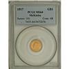 1917 G$1 McKinley MS64 PCGS