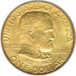 1922 G$1 Grant no Star MS65 PCGS