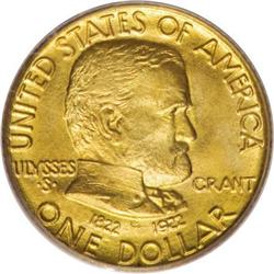 1922 G$1 Grant no Star MS67 PCGS