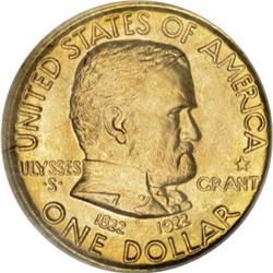 1922 G$1 Grant with Star MS67 NGC