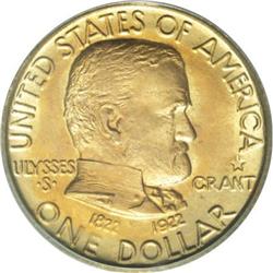 1922 G$1 Grant with Star MS67 PCGS