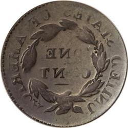 Brockage Obverse Large Cent Fine 12 PCGS