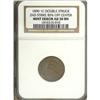 Image 3 : 1890 1C Double Struck AU50 NGC