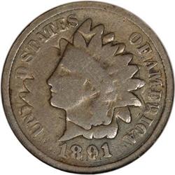 1891 1C Rotated Double Struck Good 6 NGC