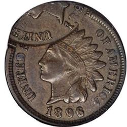 1896 1C Double Struck AU55 NGC