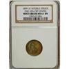 Image 3 : 1899 1C Double Struck MS61 Brown NGC