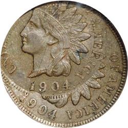 1904 1C Double Struck XF45 NGC