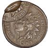 1904 1C Double Struck, Off Center NGC