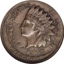 1907 1C Rotated Double Struck MS64 Brown NGC