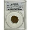 1921 1C AU58 PCGS