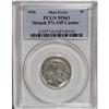 Image 3 : 1936 5C--Struck 5% Off-Center--MS63 PCGS