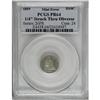 Image 1 : 1859 H10CHalf Dime--Strike-Through Obverse--PR64