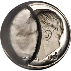 1981-S 10C Type One--Obv. Indent--PR68 UCAM NGC