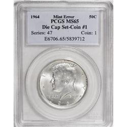 1964 50C Die Cap Set MS65 PCGS