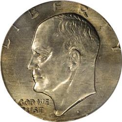 Undated Eisenhower Dollar $1--Struck on a