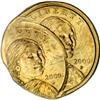 Image 1 : 2000-P $1 Sacagawea Dollar--Triple-Struck with