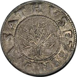 1652 Oak Tree Shilling AU53 NGC