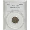 Image 3 : 1652 6PENCE Pine Tree Sixpence AU50 PCGS
