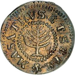 1652 SHILNG Pine Tree Shilling, Small Planchet