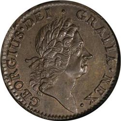 1724 1/2P Hibernia Halfpenny MS65 Brown NGC