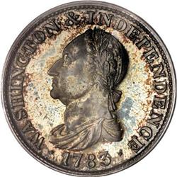 1783 1C Washington & Independence Cent, Draped