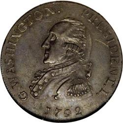 1792 1C Washington Getz Pattern Cent, Small