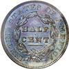 Image 2 : 1836 1/2 C PR65 Brown NGC