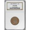 Image 3 : 1836 1/2 C PR65 Brown NGC