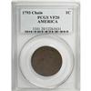 Image 3 : 1793 Chain 1C Periods VF20 PCGS