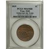 Image 3 : 1839 1C Type of 1840 MS65 Red and Brown PCGS