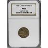 Image 3 : 1858 1C Large Letters PR65 NGC