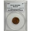 Image 3 : 1877 1C MS65 Red PCGS