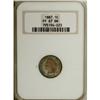 Image 3 : 1887 1C PR67 Brown NGC