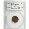 Image 3 : 1922 No D 1C Strong Reverse MS63 Brown PCGS