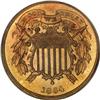 Image 1 : 1864 2C Small Motto MS66 Red PCGS