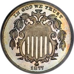 1877 5C PR67 Cameo PCGS