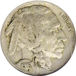 1916 5C Doubled Die Obverse XF40 NGC