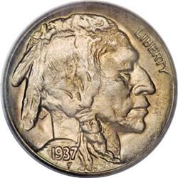 1937-D 5C Three-Legged MS65 PCGS