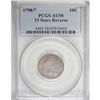 Image 3 : 1798/97 10C 13 Stars on Reverse AU58 PCGS