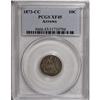 Image 3 : 1873-CC 10C Arrows XF45 PCGS