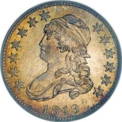 1819 25C Small 9 MS65 PCGS