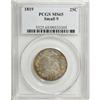 Image 3 : 1819 25C Small 9 MS65 PCGS
