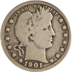 1901-S 25C VG8 PCGS