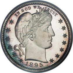 1895 25C PR68 Cameo PCGS