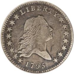 1795 50C 2 Leaves VF30 NGC