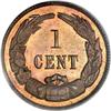 Image 2 : 1861 CSA Cent, Copper Restrike PR63 RB PCGS