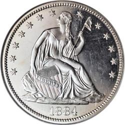 1884 50C PR67 Cameo NGC