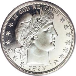 1893 50C PR67 Deep Cameo PCGS