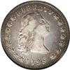 1795 $1 Flowing Hair, Three Leaves XF40 NGC